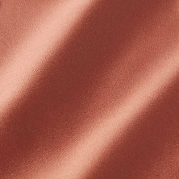 Open Box - Threshold -  400 Thread Count Cotton Sateen 4-Piece S Rust - Picture 4 of 5